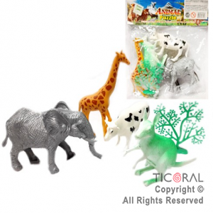ANIMALES DIFERENTES MODELOS x 4 UNIDADES